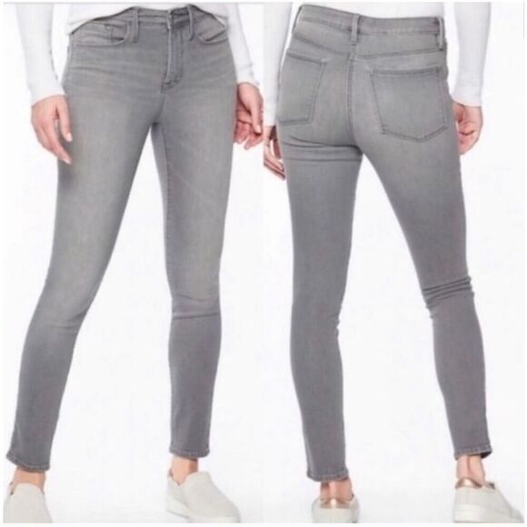Athleta Sculptek Skinny Jeans Gray Wash Size 6 - Picture 1 of 12